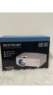 BEXTZUBY Native 1080P Home Theater Projector Full HD (NIB)