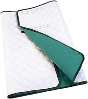 "Abbraccia" Wearable Incontinence Bed Pad Nursing Pad Bed Mat Washable for Sofa Bed Couch Floor, Green