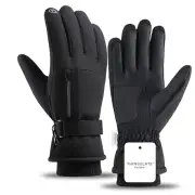 TENGOO Touch Screen Winter Gloves Waterproof Outdoor Sports Cycling Running Motorcycle Ski Fleece Gloves Non-slip Warm F