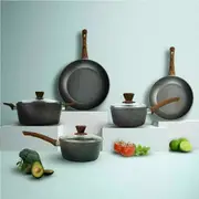 8pcs/set Cookware Set Frypan Casserole Saucepan Pot Non-stick Fry Pan Cooking