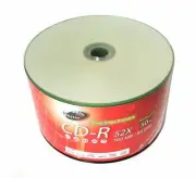 1000 SKYTOR Blank CD-R CDR 52x 700MB Silver Inkjet Hub Printable Metalized Disc