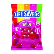 Life Savers Raspberry Sherbert Fizz Stix 200g