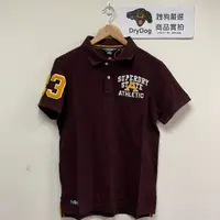 在飛比找樂天市場購物網優惠-跩狗嚴選 極度乾燥 Superdry Polo 衫 勃根地 