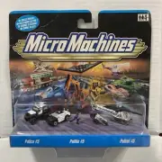 Micro Machines 2001 Hasbro #5 Police Collection EXTREMELY Rare MISB