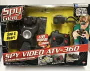 SPY GEAR SPY ATV-360 RC ATV With Video Camera And Listener Wild Planet 70241 New