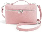 [NEWROGENG] Crossbody Bags for Women, Detachable Strap Top Handle Bag Shoulder Handbag Clutch Purse Zipper Closure