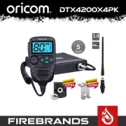 ORICOM DTX4200X4PK OUTBACK VALUE Pack - UHF CB Radio + 64cm ANU913 Antenna Kit