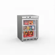 Thermaster Display Freezer With Glass Door - Under Bench Freezers (HF200G S/S)
