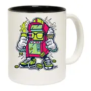 Game Machine Arcade Robot Retro Mug Cup