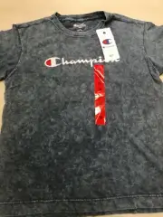Champion Ladies Tshirt Navy Stonewash Size M BNWT