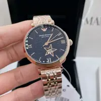在飛比找iOPEN Mall優惠-Armani手錶 新品亞曼尼手錶女生 鑲鑽滿天星女生機械錶 