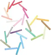STOBOK Convenient Decorative Chalk Set 24 Bright Colors Non-skid Grip for Smooth Drawing