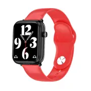 Smart Watch X8 TWS Bluetooth Headset Wireless Earphones Two in One 1.69inch Call Music Sport Band Smartwatch - Red