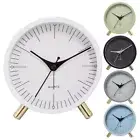 Compact Silent Alarm Clock Featuring Integrated Night Light Functionality