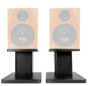 Rockville 8” Black Studio Monitor Speaker Stands For Rockville DPM8C
