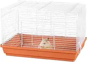Hamster House, Portable Gerbil Home, Ventilated Small Animal Habitat, Pet Detachable Bottom, Cage Accessories for Sleeping and Comfortable Resting, Hideaway Hedgehog, 47x30x30cm
