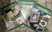 VTG SET OF 3 DONNA DEWBERRY ONESTROKE PAINT BKS CANVAS, SHIMMER & SHINE & FABRIC