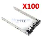 100PCS For Dell 2.5" SAS SATA Tray Caddy PowerEdge R630 R730 R730XD 8FKXC 08FKXC