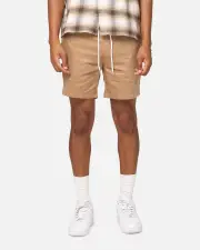 [XXIII] Xxiii Riven Corduroy Shorts Sand - Size XL XL Sand