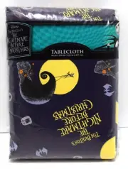 Nightmare Before Christmas Tablecloth ~ Halloween 60” x 102” Rectangle
