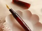 NEW Wancher Dream Pen Urushi Tame Sukashi Nuri Fountain Pen Transparent Holly F