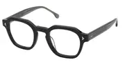 Lozza VL4344 Positano 6 700Y Men's Glasses Black Size 49 - Private Health Rebate - Blue Light Block Available