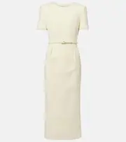 [Roland Mouret] Roland Mouret Wool cocktail dress AU 16 yellow