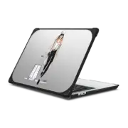 MacBook Pro 13-inch (M1 / M2 / Intel) Bounce Case Ready Set Jet (Wanderlust Travel Girl Fashion Illustration MacBook pro Case)