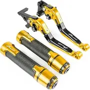 Motorbike Handlebar Grip end for GSF 600S for Bandit 1996-2004 1997 1998 1999 2000 Motorcycle Accessories Brake Clutch Levers Handlebar Hand Grips Ends (Color : 19)