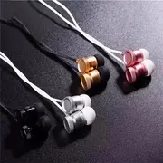 MINGGE-M900 In-Ear Metal Super Bass Compatible Headphone With Microphone 27 SILVER