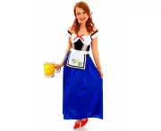 Fancy Beer Maid Womens Oktoberfest Costume