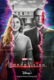 Wanda Vision poster : 11 x 17 inches : Paul Bettany, Elizabeth Olssen