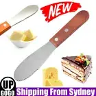 Sandwich Spreader Butter Knife Scraper Cheese Slicer Stainless Steel Spatula AU