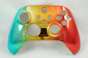 Chrome Gradient Green Gold Red Front Shell Xbox One Series Controller Model 1914