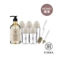 在飛比找momo購物網優惠-【Simba 小獅王辛巴官方直營】蘊蜜質金玻璃寬口奶瓶全效潔