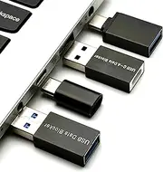 (4 Pack Different) USB Data Blocker Adapter & USB C Data Blocker, A to A & A to C & C to C & C to A Only for Charge, Protect Against Juice Jacking,for iPhone 15 16 and for ipad or for Android Phone