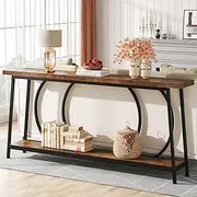 [Tribesigns] 180cm Console Table with Storage Extra Long Narrow Sofa Table Couch Console Table Behind Sofa Entryway Table Home Furniture TV Stand Hallway Table for Entryway Living Room