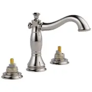Delta 3597LF-MPU-LHP Cassidy Widespread Bathroom Faucet - Nickel