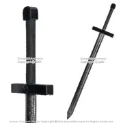 43" Fantasy Dark Knight Battle Sword Metalic LARP Foam Latex Cosplay