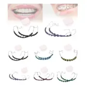 Temporary Tooth Decoration Orthodontist Explain Props with Metal Wires