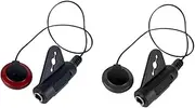 Kisangel 2Pcs Acoustic Guitar Pickup Tool Durable Multi Function Sound Transducer Easy Plug for Amplifiers Practical Accessory for Musicians present for Music Lovers