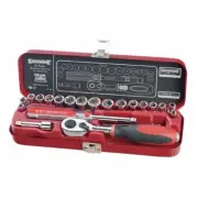 Sidchrome 1/4" Drive Socket Set - 21 Piece
