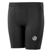 CLEARANCE!! Skins Series-1 Youth Compression Half Tights (Black)