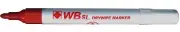 Valuex Whiteboard Marker Bullet Tip 2Mm Line Red Pack 10 EXSUDIST-18722HA