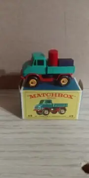Nos Vtg Matchbox Lesney #49 Unimog