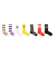 [Mini Rodini] Mini Rodini Set of 7 printed cotton-blend socks UK 13 multicoloured