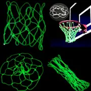 Glow In The Dark Basketball Hoop Net Luminous Shoot Training Sports Kid Gif*UU