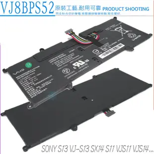 Sony VJ8BPS52 電池 索尼 VAIO S11 S13 VJS112C0111B VJS131X0111B VJS132C0411B VJS14 VJS132C0 SX14 VJS11