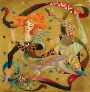 Fritz Freitag : Floating Female Angel : Archival Quality Print