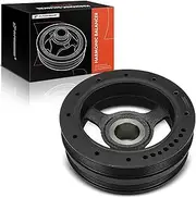 A-Premium Engine Harmonic Balancer Crankshaft Pulley Compatible with Chevrolet Corvette 2011-2013 6.2L, Caprice 2011-2017 6.0L, SS 2014-2017 6.2L